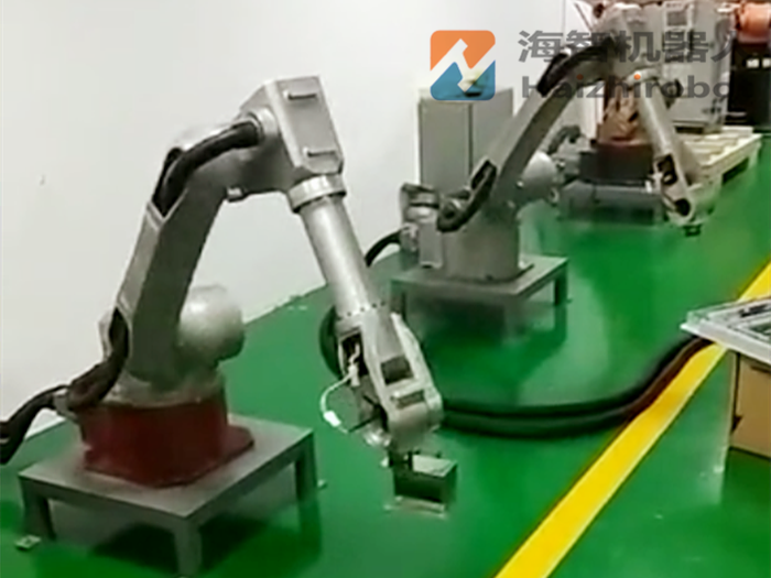 機械手 工業機器人運行測試
